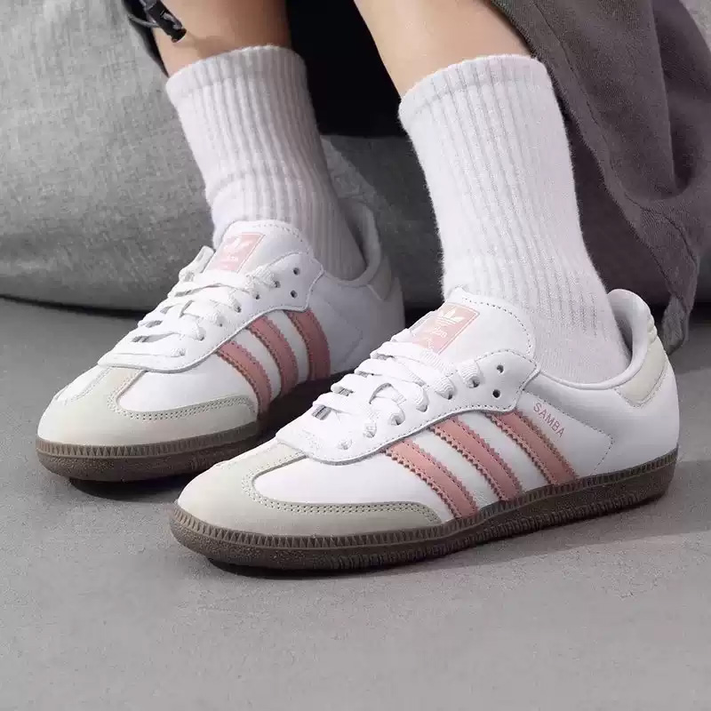 Adidas Shoes Superstar - อาดิดาส แซมบา OG รองเท้าลำลองสำหรับผู้หญิง ดีไซน์ย้อนยุค ระบายอากาศได้ดีและทนทาน