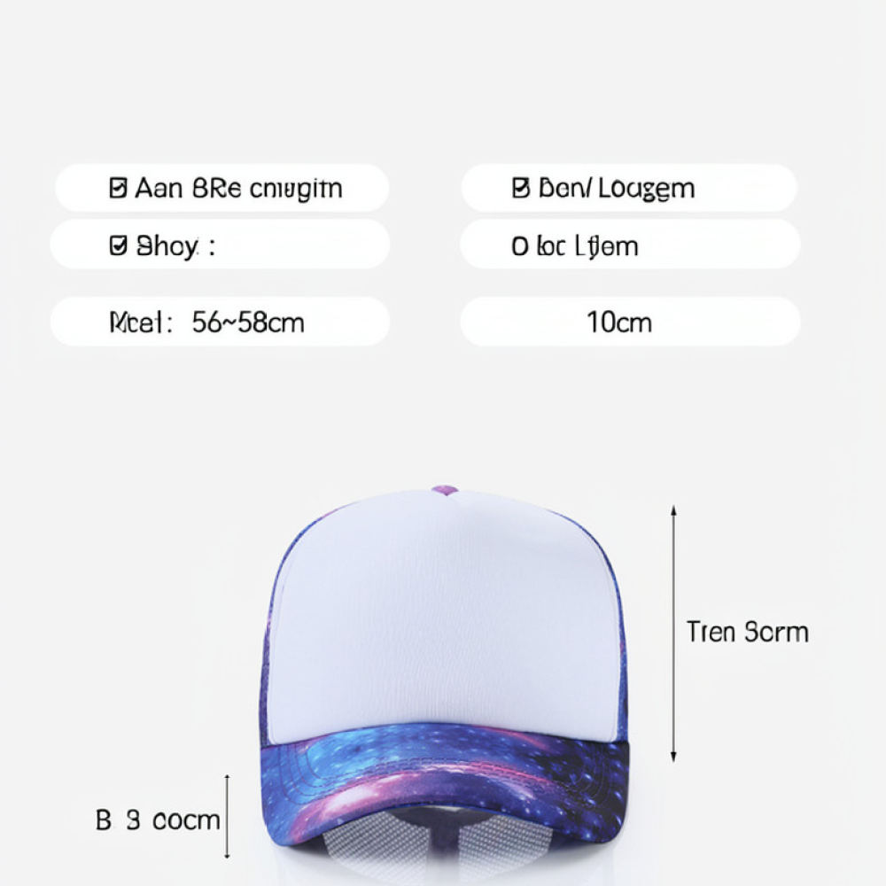 หมวกเบสบอลตาข่ายปรับขนาดได้ ใส - Trucker Cap Mesh บทวิจารณ์และราคา