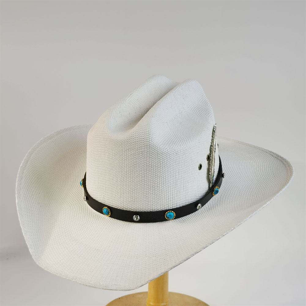 หมวกคาวบอยทรงแข็งสำหรับผู้ชาย  - Cowboy Hat Straw บทวิจารณ์และราคา