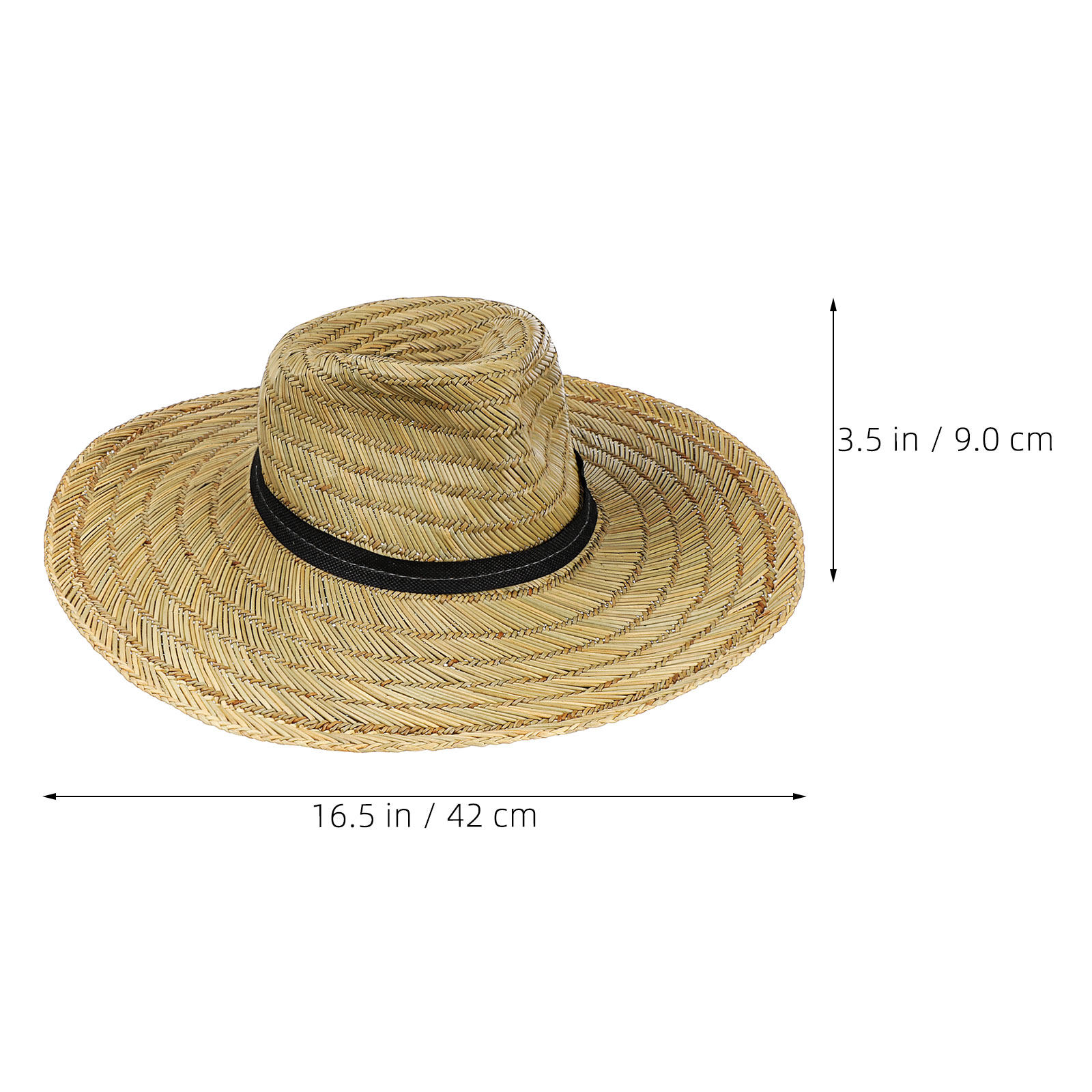 หมวกฟางปีกกว้าง 2 ชิ้น สำหรับผ - Cowboy Hat Straw บทวิจารณ์และราคา