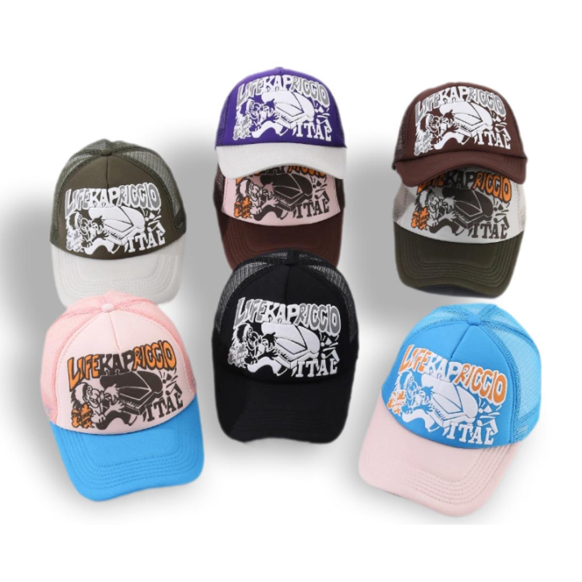 หมวกแก๊ปทรงทรัคเกอร์ลายเบสบอล  - Trucker Cap Mesh บทวิจารณ์และราคา